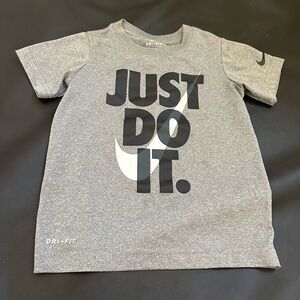 Nike Kids Gray Dri fit T-Shirt 4T toddler 4